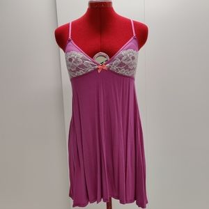 Victoria's secret pink knit night gown